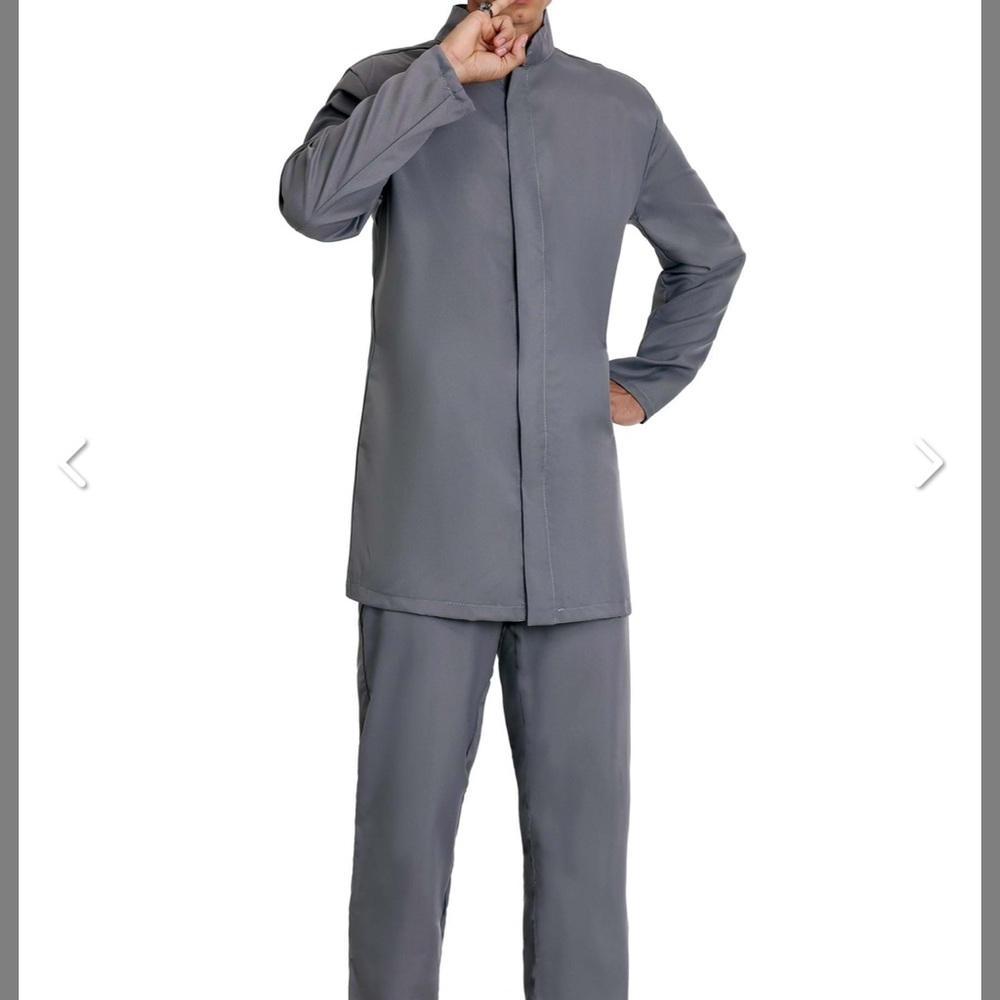 Dr evil/mini me costume-Medium